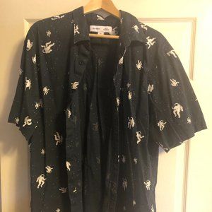 Old Navy Short Sleeve Astronaut Shirt (2XL)